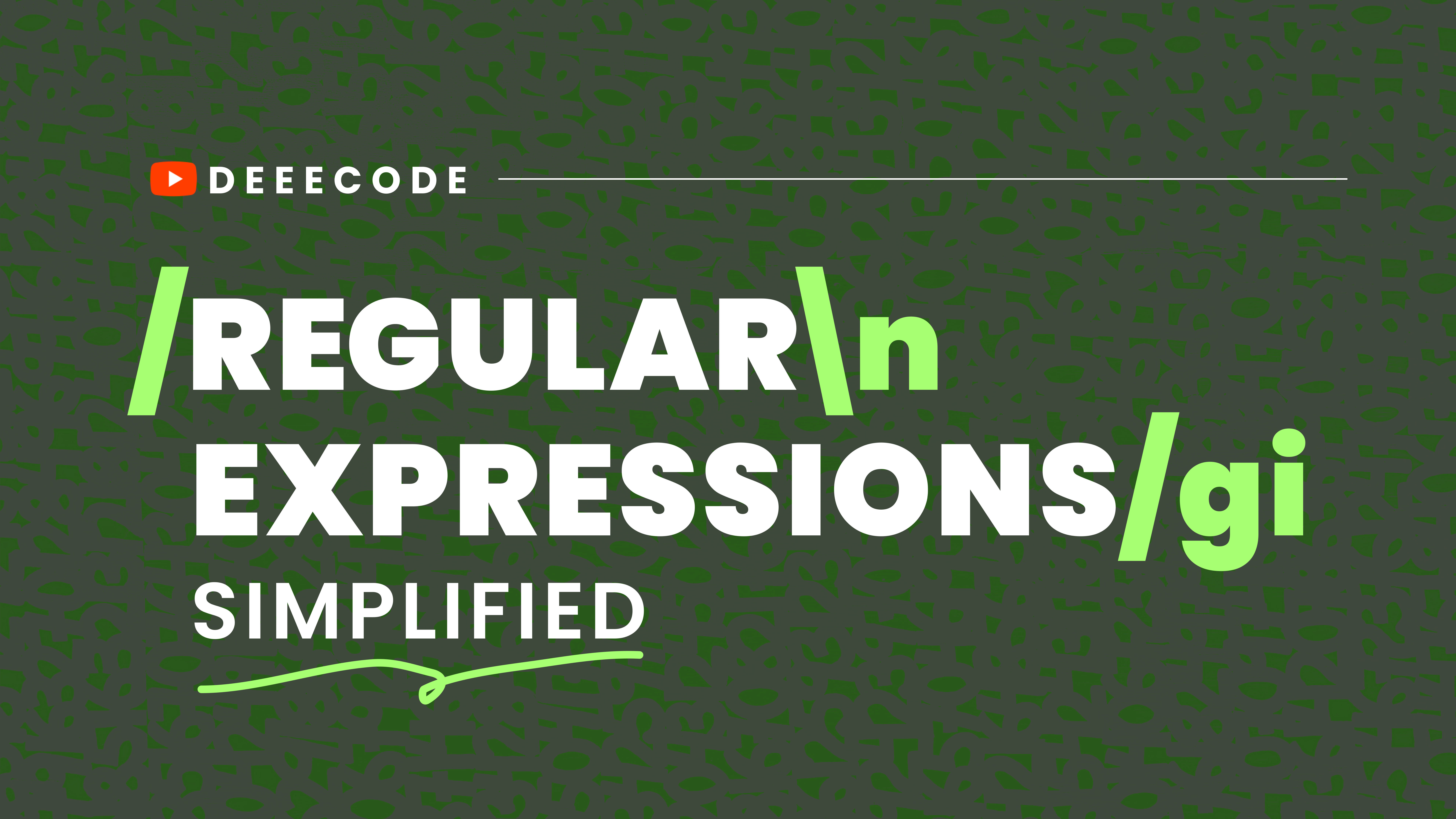 Regular Expressions Simplified